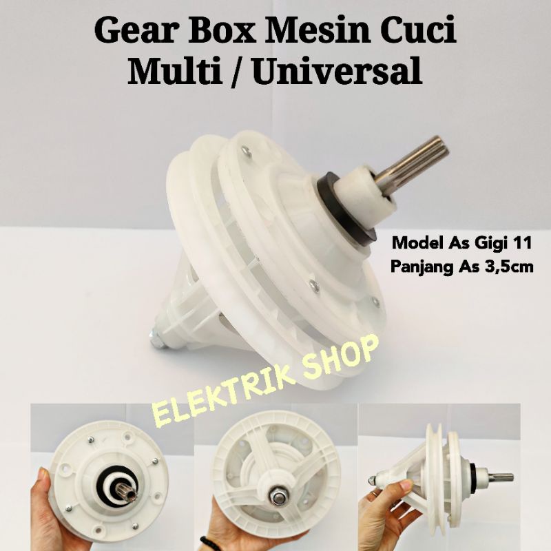 GEAR BOX MESIN CUCI MULTI UNIVERSAL MODEL AS GIGI 11