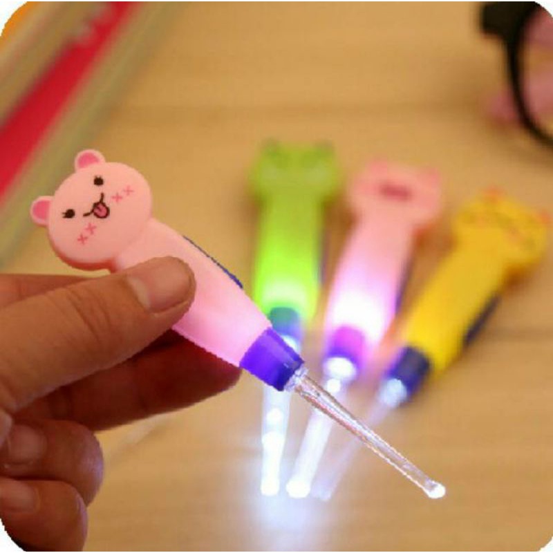 EARPICK BABY LED KARAKTER / PEMBERSIH TELINGA LED