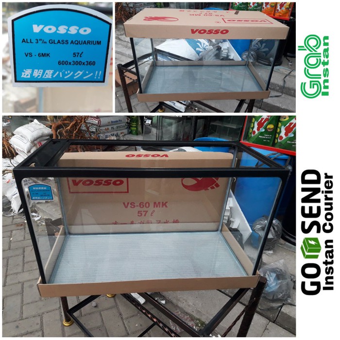 Aquarium Vosso 60cm MURAH