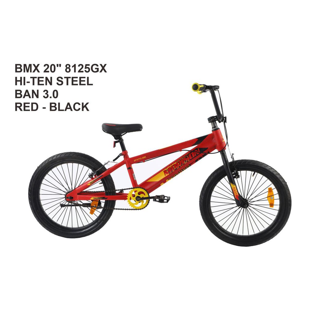 BICYCLE/SEPEDA 20 BMX ANAK 8125 GX BAN BESAR 3.0 MORISON (10 TAHUN KEATAS)