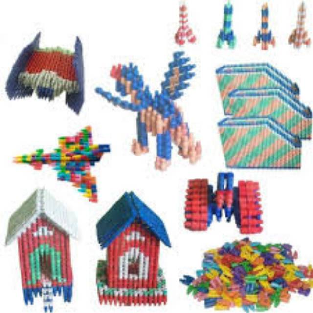 mainan anak laki cowok perempuan cewek lego roket mini puzzle pazel susun bongkar pasang boneka pesa
