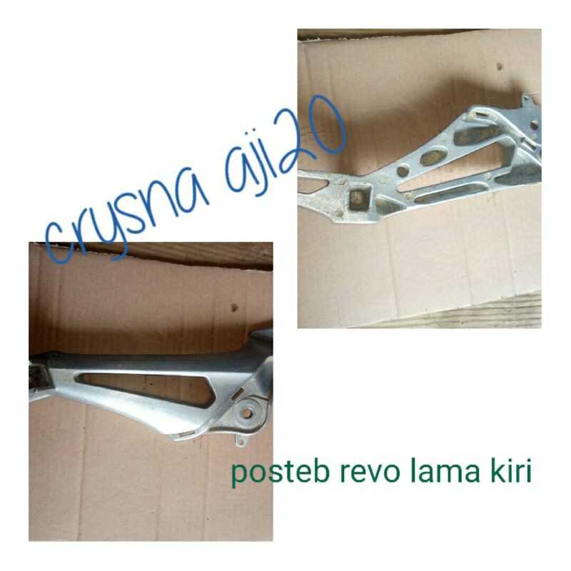 FOOTSTEP foot step postep pijakan belakang posisi kiri  revo lama  original