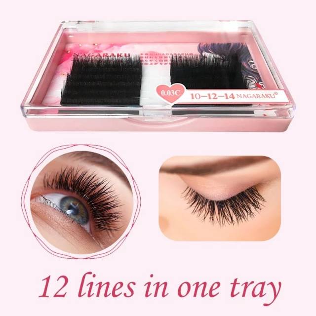 NAGARAKU RUSSIAN VOLUME BULUMATA EYELASH NAGARAKU PANDORA BLOOM / EYELASH EXTENSION NAGARAKU BLOOM