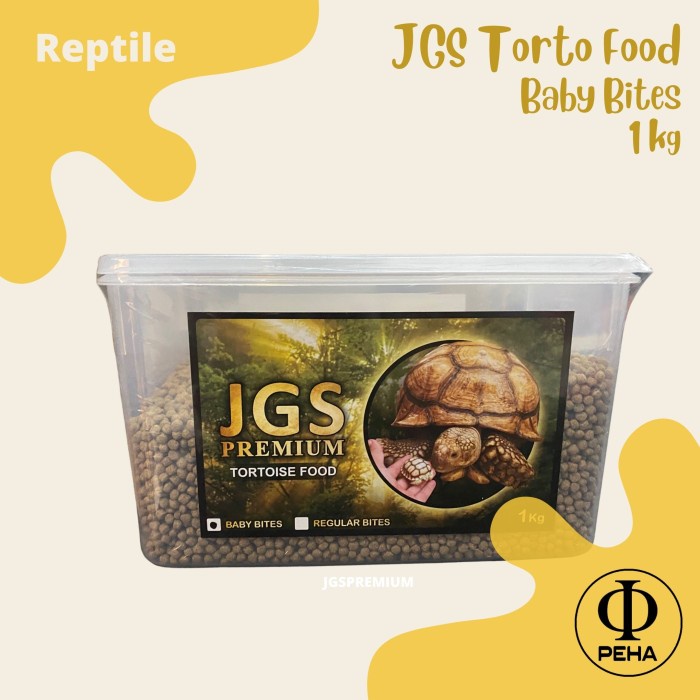 Pelet JGS Kura Darat JGS Premium Tortoise Food 1 kg Pelet