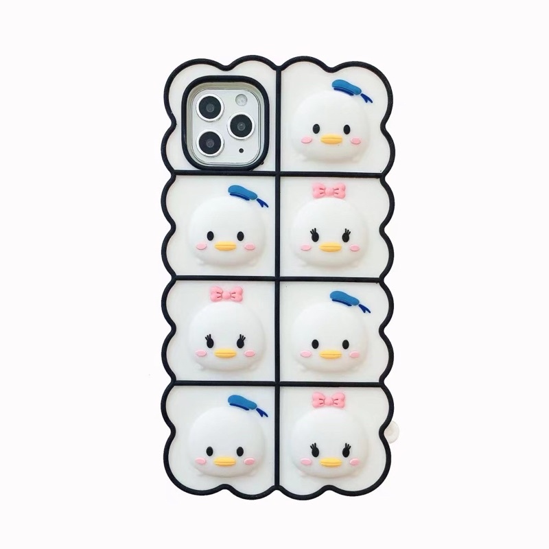 Samsung A11 M11 A12 a20 A30 A50 A30s A50s A31 A51 A71 A32 5g A52 A72 A02s Redmi Note 10 Pro Xiaomi Poco M3 Iphone 11 12 13 Pro Max Tsum Tsum Donald Daisy Pop It Up Silicone Case