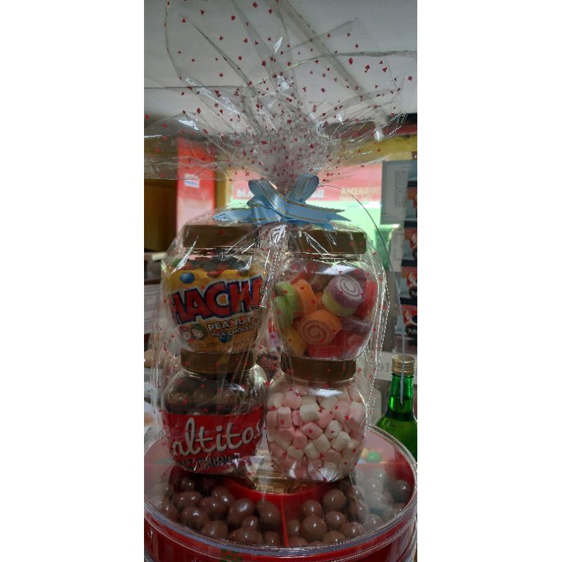 

parcel coklat guci