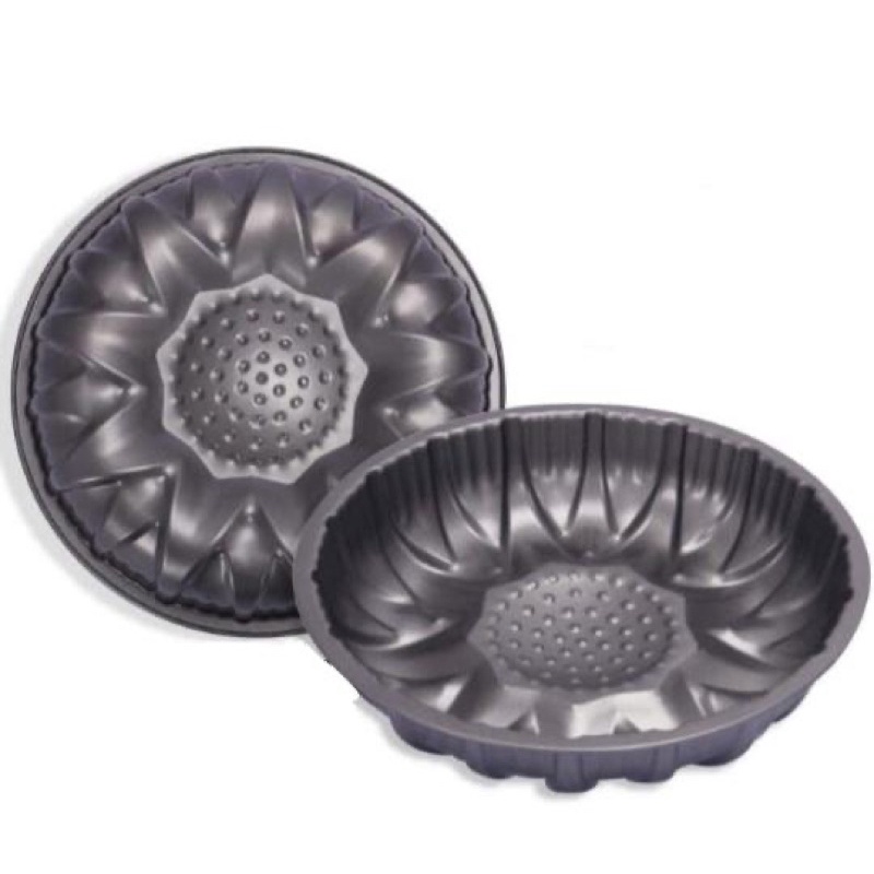 Loyang Cake Mould Teflon / Loyang Kue Bolu Pudding Bulat