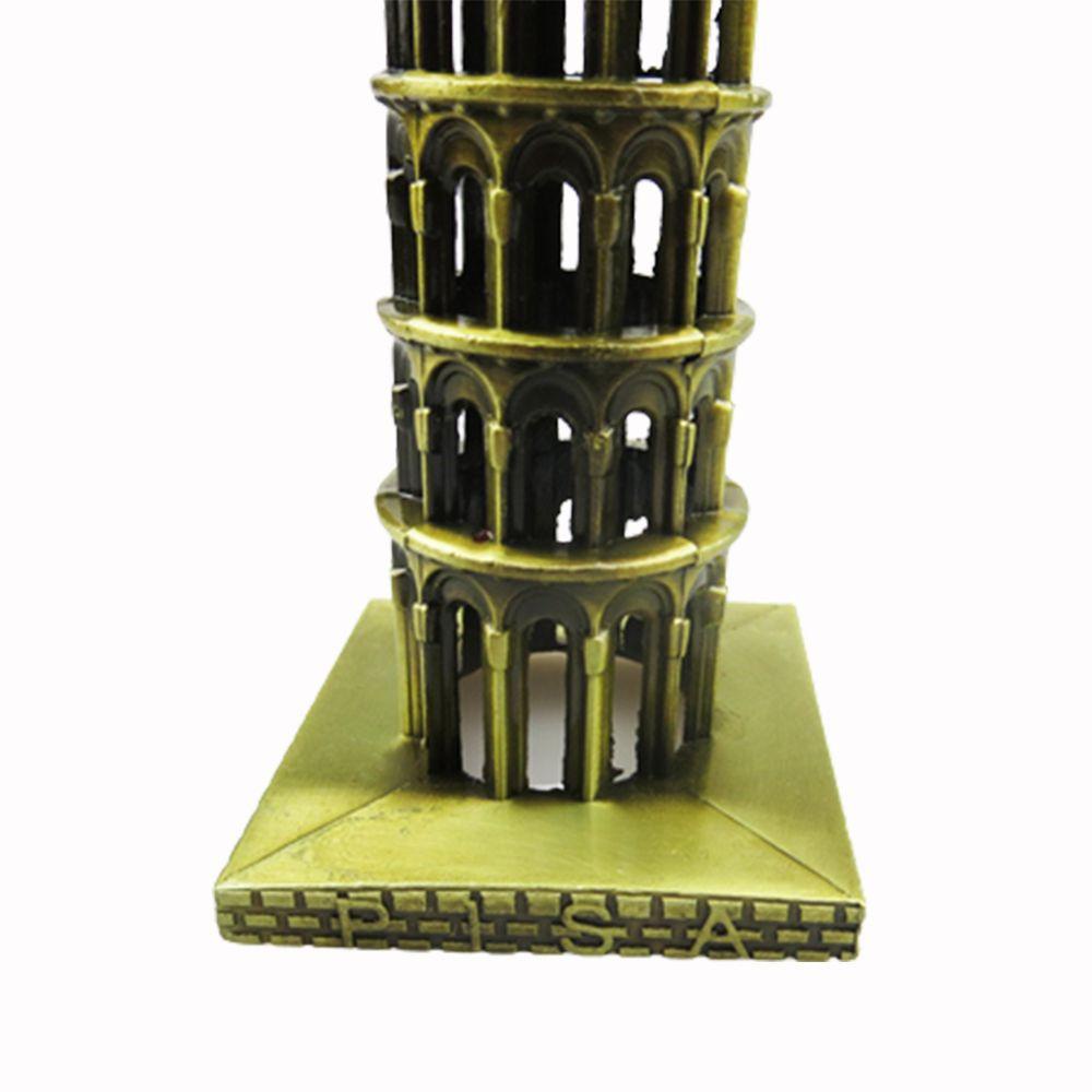 Populer Bersandar Menara Pisa Patung Kerajinan Tangan Rumah Kreatif Dekorasi Desktop Ornamen