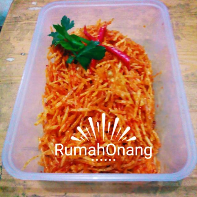 

Kentang krispy rumah onang