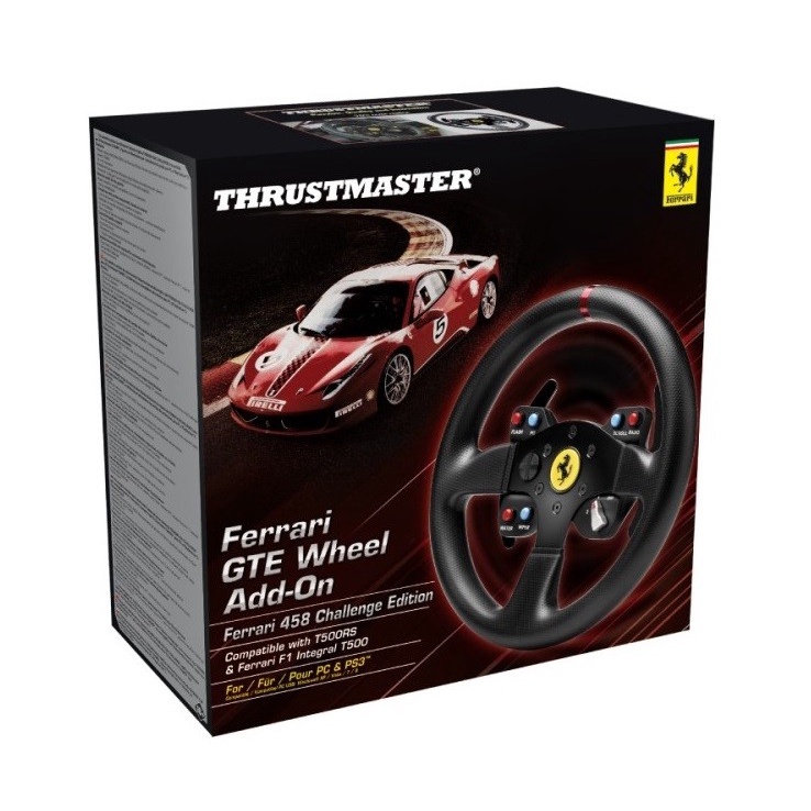 Thrustmaster Ferrari 458 GTE Wheel Add On Challenge Edition