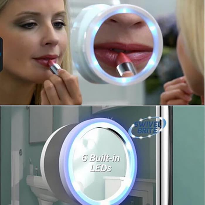 Kaca Pembesar LED / Swivel Brite Mirror LED