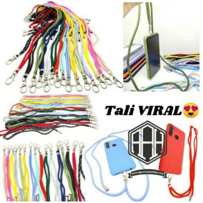 TALI GANTUNGAN VIRAL TALI GANTUNGAN UNIVERSAL ALL ITEM CASE SOFT CASE HP