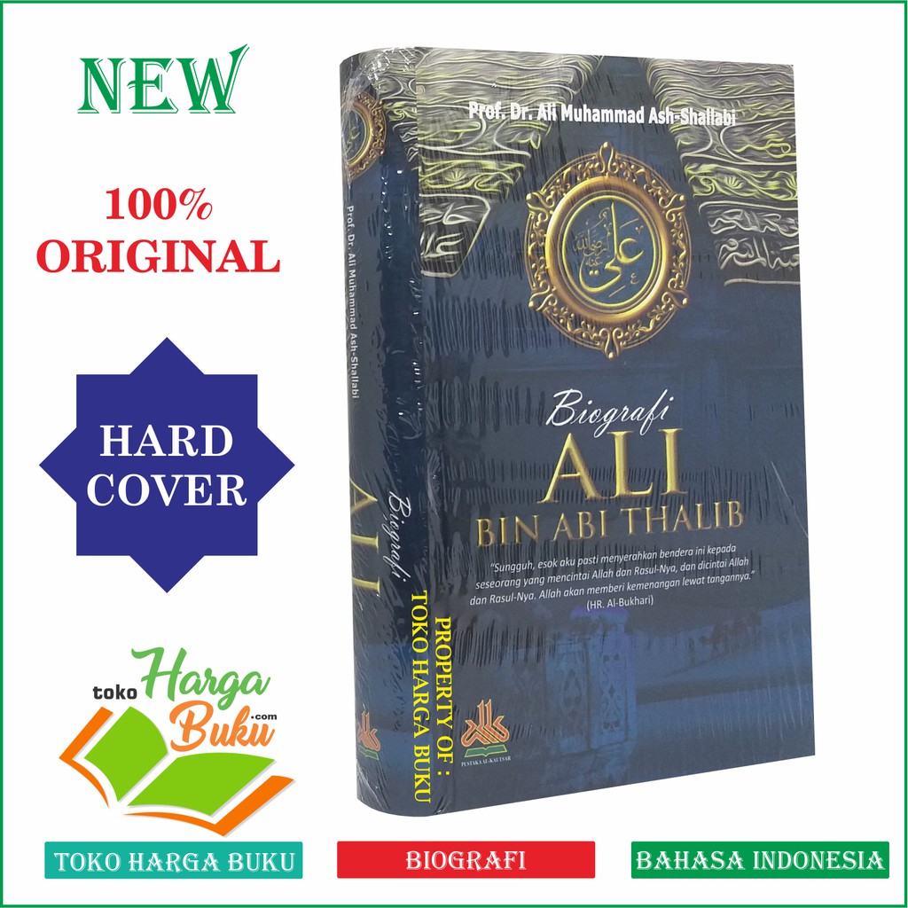 Foto Biografi Ali Bin Abi Thalib Khulafaur Rasyidin ORIGINAL Hard Cover Sayiddina Ali Pustaka Al-Kautsar