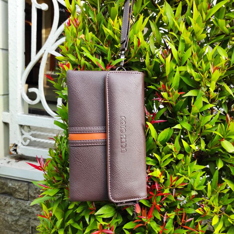 Hand Bag Original POLOZADA Dompet Pria Kulit Sintetis Dompet Tangan Pria PLD225
