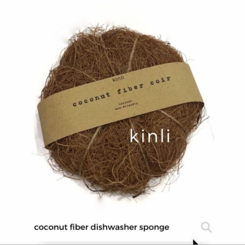 coconut fiber coir scrubber dish sikat sabut kelapa cuci piring sponge