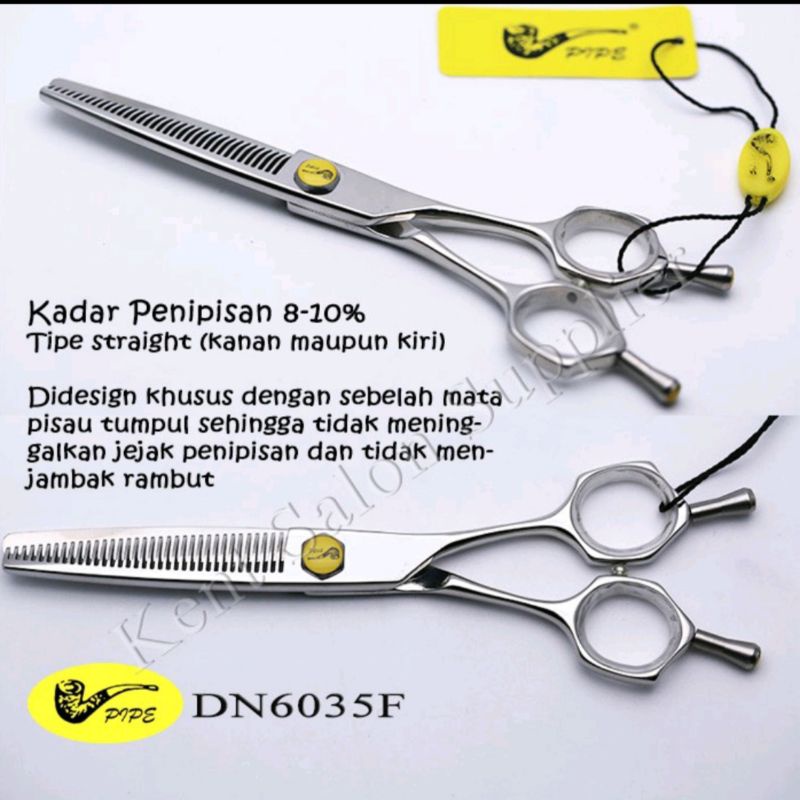 

Gunting penipis 8-10% PIPE DN6035F