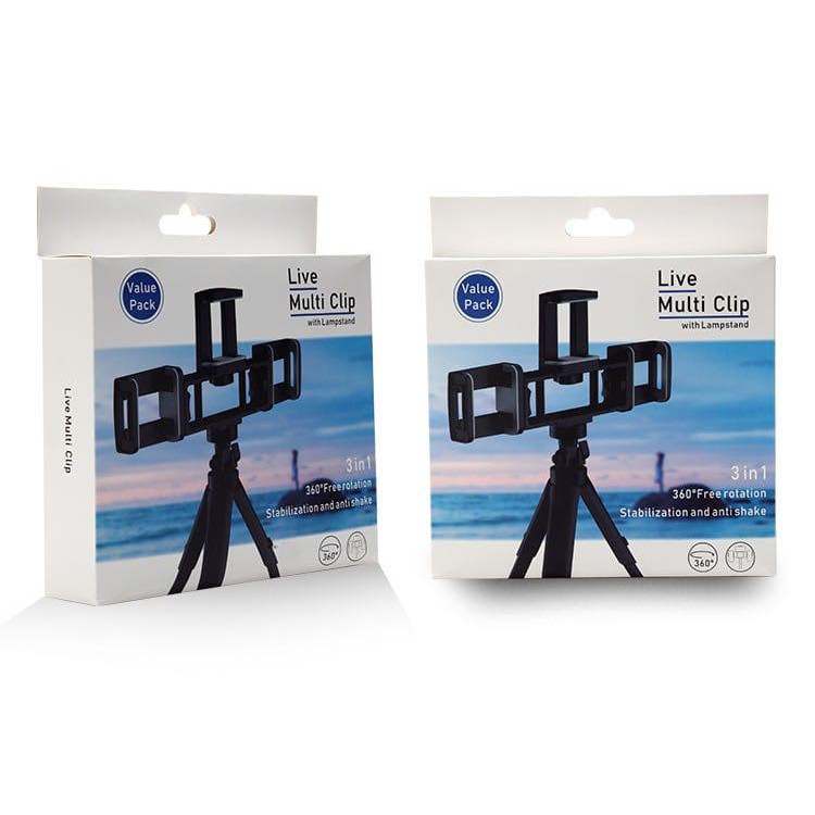 Tripod Multi Bracket 3 In 1 Warna Hitam