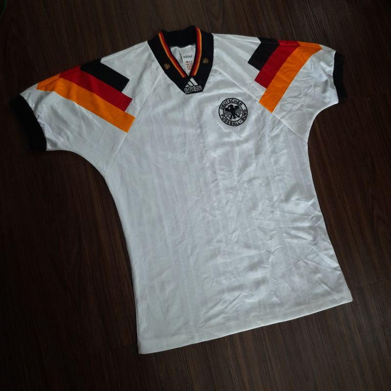 Jersey Adidas Timnas Jerman Germany Tahun Euro 1992 Original Vintage Rare
