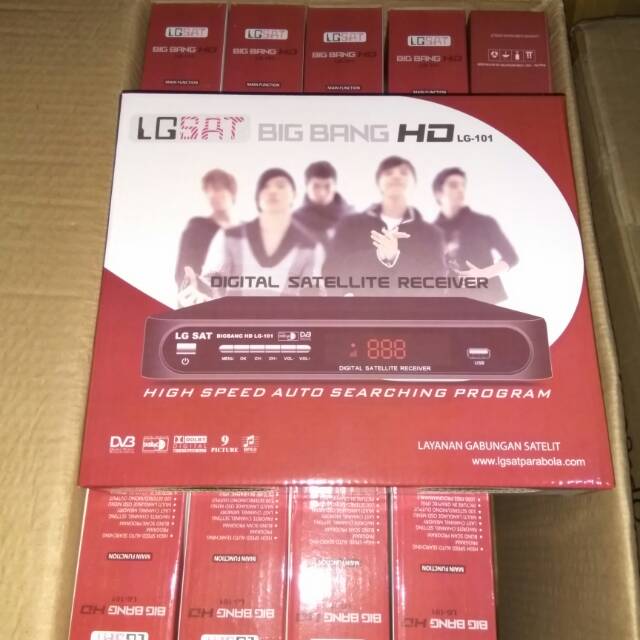 Recivier LG SAT BIGBANG HD
