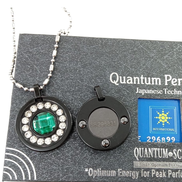 kalung kesehatan kalung magnet kalung quantum pendant bio ion M1