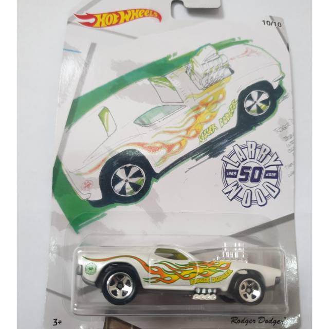 hot wheels larry wood 50 years