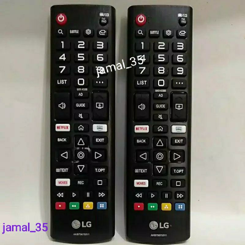 REMOTE REMOT TV LG SMART TV LED LCD NETFLIX PRIME VIDEO MOVIES ORIGINAL ASLI