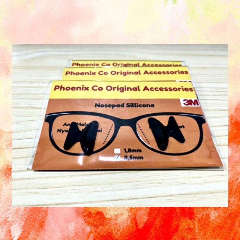 Nosepad Kacamata Perekat 3M Original / Nose Pad Kacamata / Penyangga Kacamata Anti Melorot