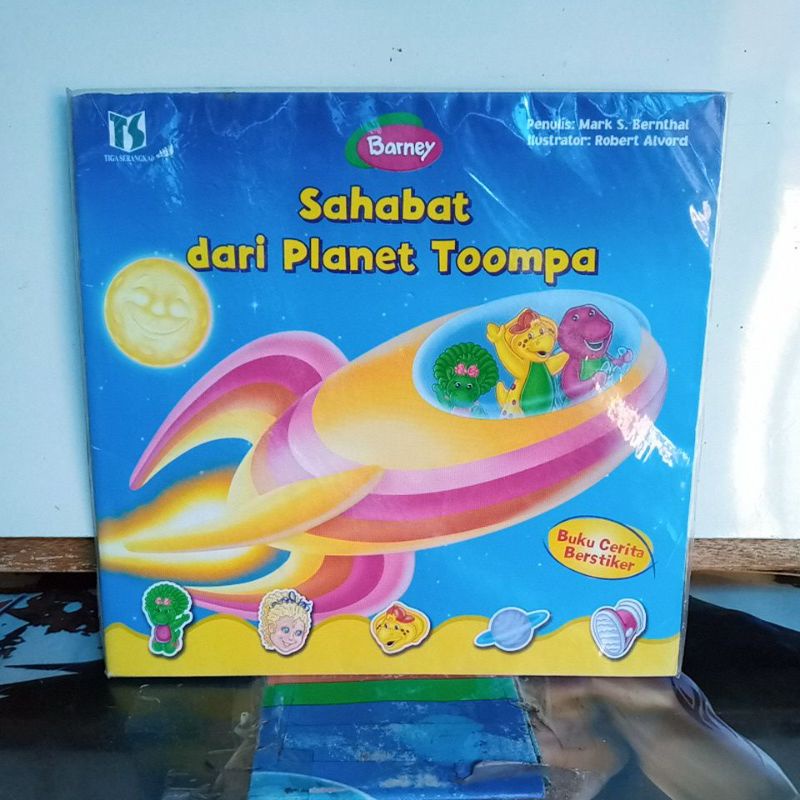 Buku Cerita Abak - Sahabat dari Planet Toompa ( Barney )