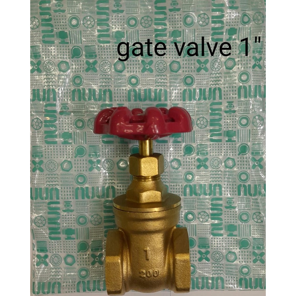 Gate Valve 1&quot; Merk UNNU