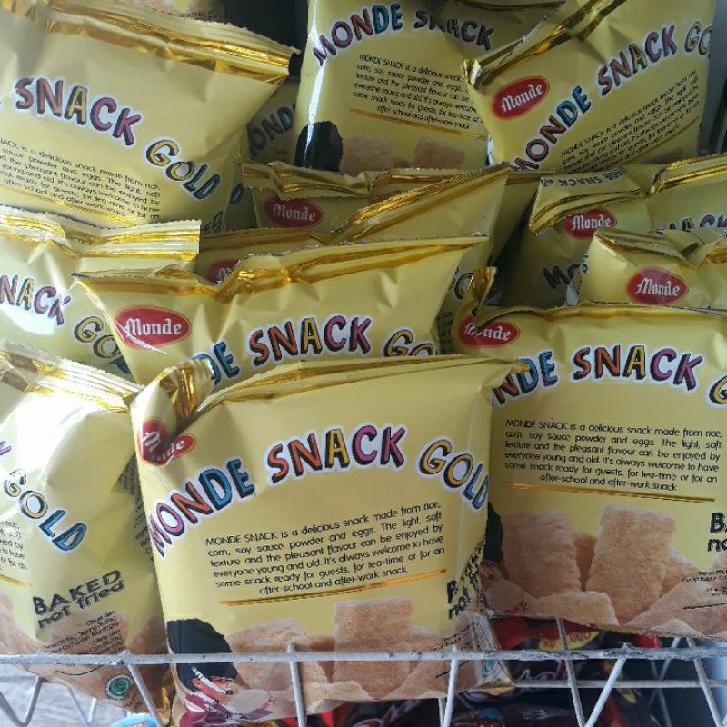 

monde snack gold 30gr