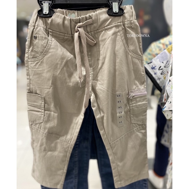 Celana chinos anak laki-laki Brand Little M (XS-XL)