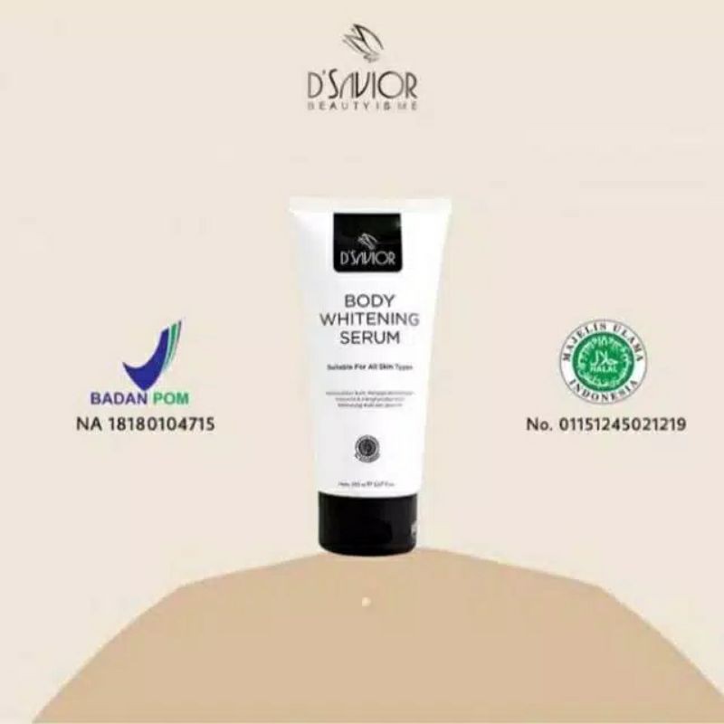 D'SAVIOR BODY WHITENING, D'SAVIOR SERUM PEMUTIH