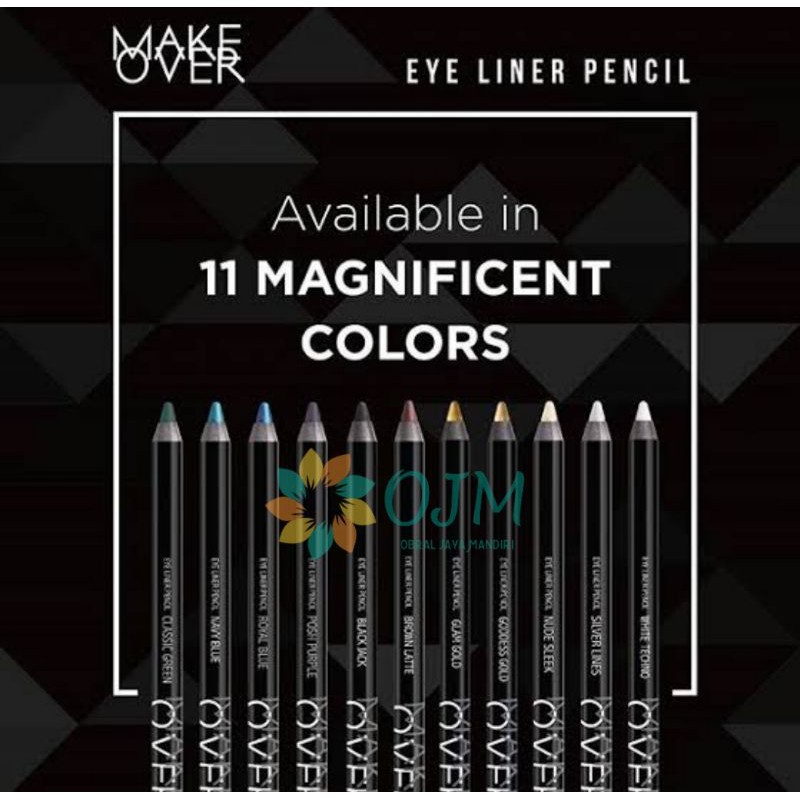 MAKE OVER EYE LINER PENCIL ( makeover eyeliner )