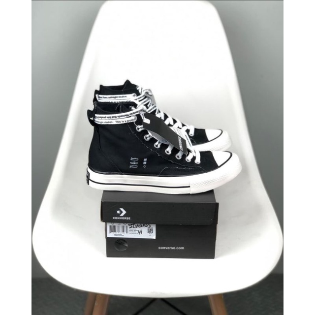 Converse 70s High x Midnight Studios Black White Bisa COD Bayar Ditempat Termurah