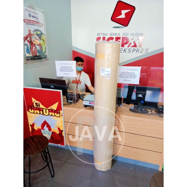 

10kg Single Face Roll Lebar 120 Kardus Karton Lembaran Gelombang Corrugated