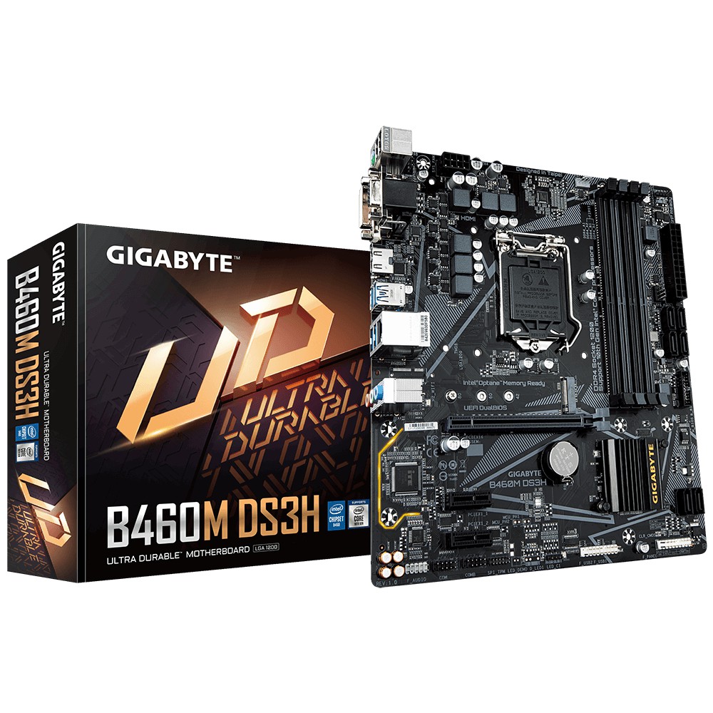 GIGABYTE MOTHERBOARD B460M DS3H