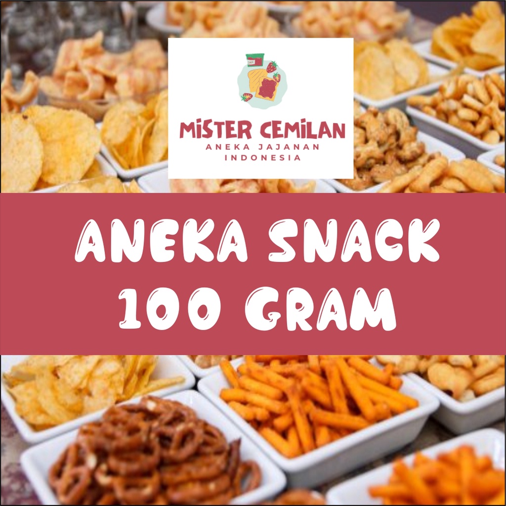 

ANEKA SNACK ORI 100 GR BY MISTER CEMILAN