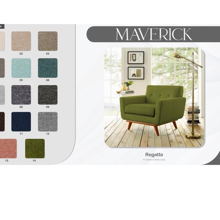 KAIN MAVERICK - REGATTA - BAHAN SOFA JOK/FURNITURE/UPHOLSTERY - MEBEL INTERIOR