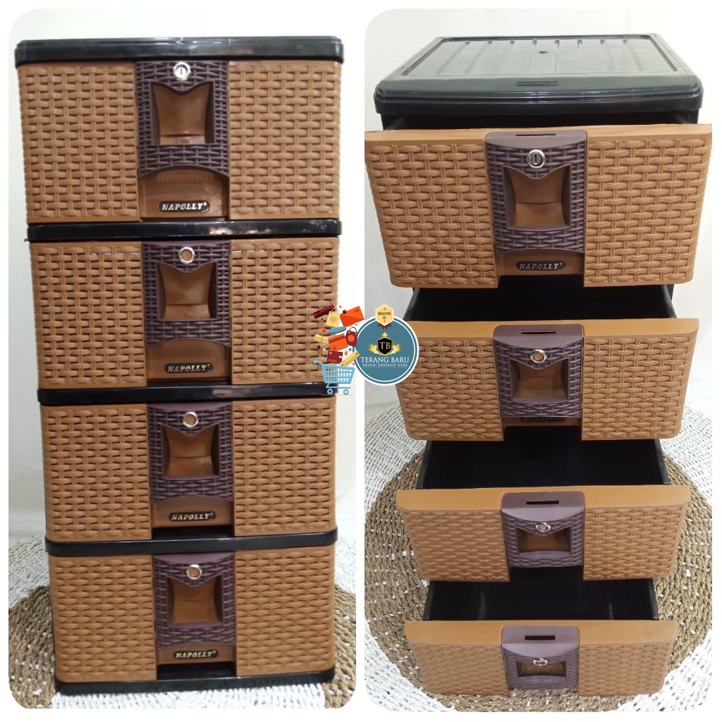LEMARI PLASTIK NAPOLLY | LEMARI NAPOLLY | LEMARI SUSUN NAPOLLY | rak susun plastik serbaguna | lemar