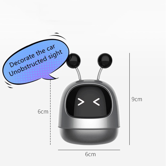 Robot Penyegar Mobil/Dekorasi Dashboard Mobil/Aromaterapi Ventilasi Mobil/Suku Cadang Mobil/Parfum Mobil Aromaterapi/Mobil Ornamen