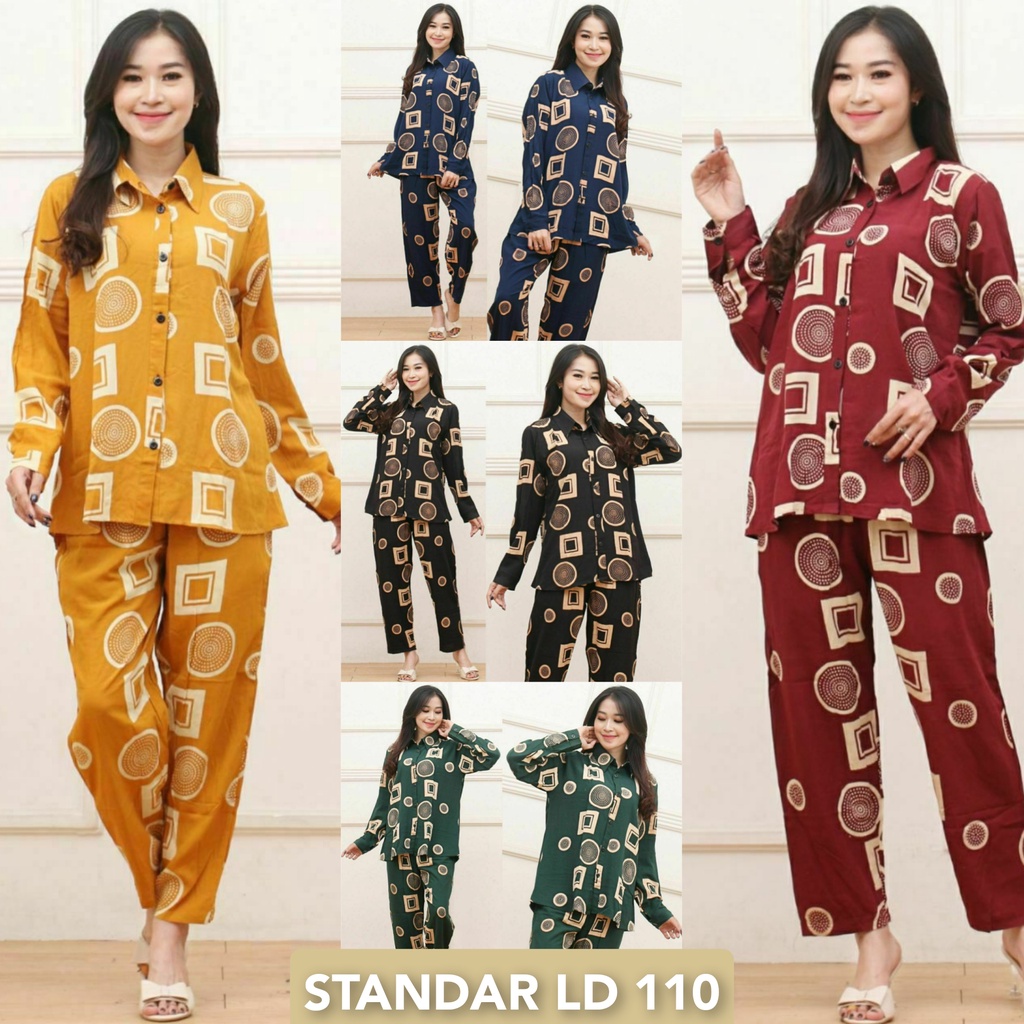 (BISA COD) Setelan Tie Dye Polka Kotak|one set|tie dye tebal|one set motif terbaru|setelan terbaru|C