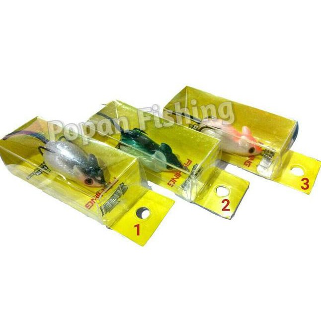 Umpan Lure Tikus Soft Frog 5Cm