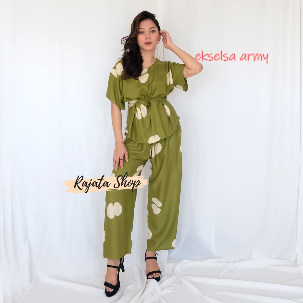 DASTER SETELAN BABYDOLL-BD EXSELSA ARMY