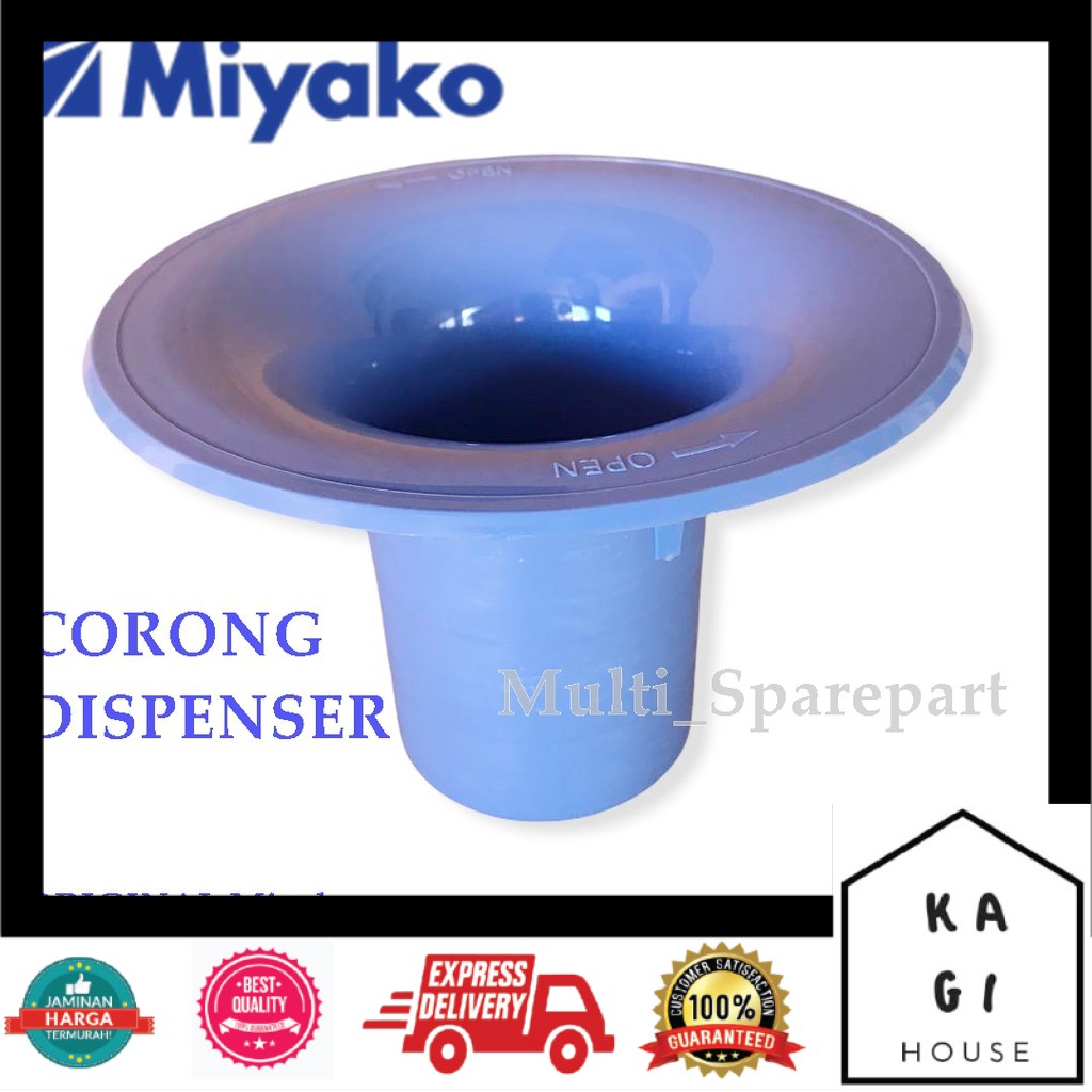 Corong Dispenser Miyako ORIGINAL - Tatakan Galon Dispenser