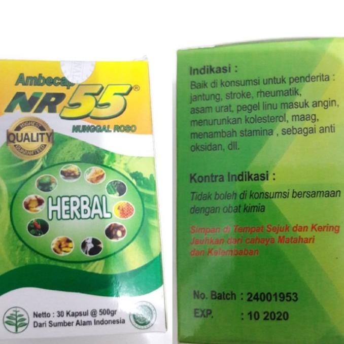 Ambecap NR55 Obat Herbal.