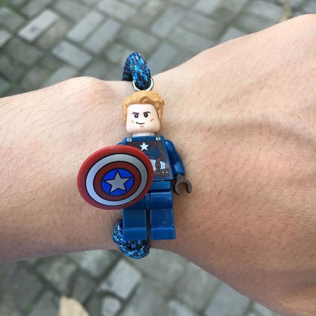 Bracelet Lego Captain America