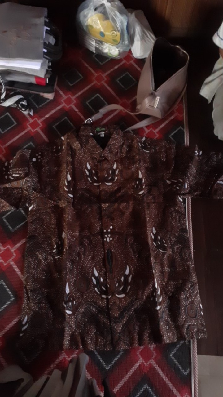 [premium] Batik Pria Solo Sragenan Condro Pendek Katun Sragenan Motif Terbaru Lengan Panjang