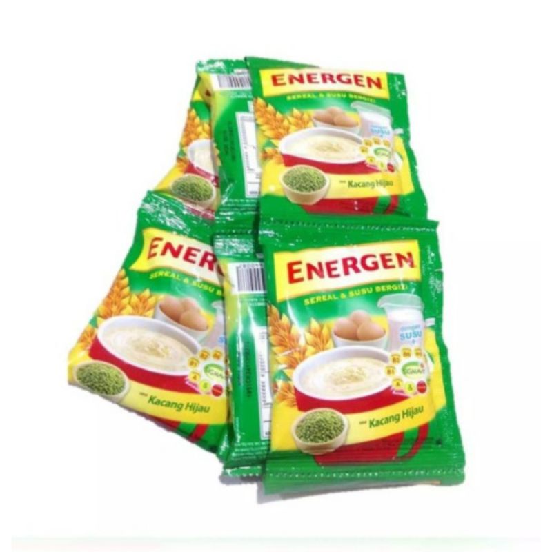 PROMO MAX 10PCS  / 1 renceng ENERGEN COKLAT / ENERGEN VANILA / ENERGEN KACANG HIJAU MURAH PARAH