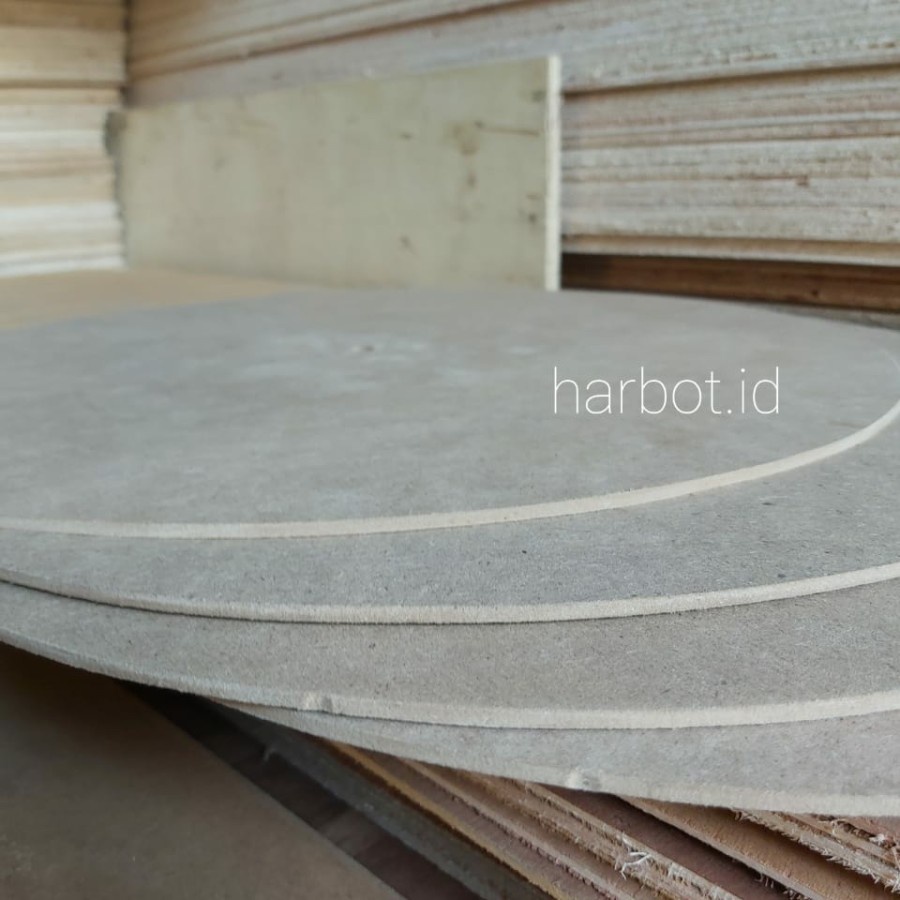 Hardboard MDF - Lingkaran 30 cm