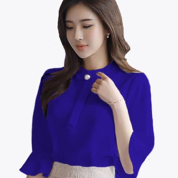 Blus Wanita Korea Lengan panjang Cantik murah terbaru - XSHOP Chloe